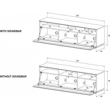 MELICONI 16040H GLASS WHITE